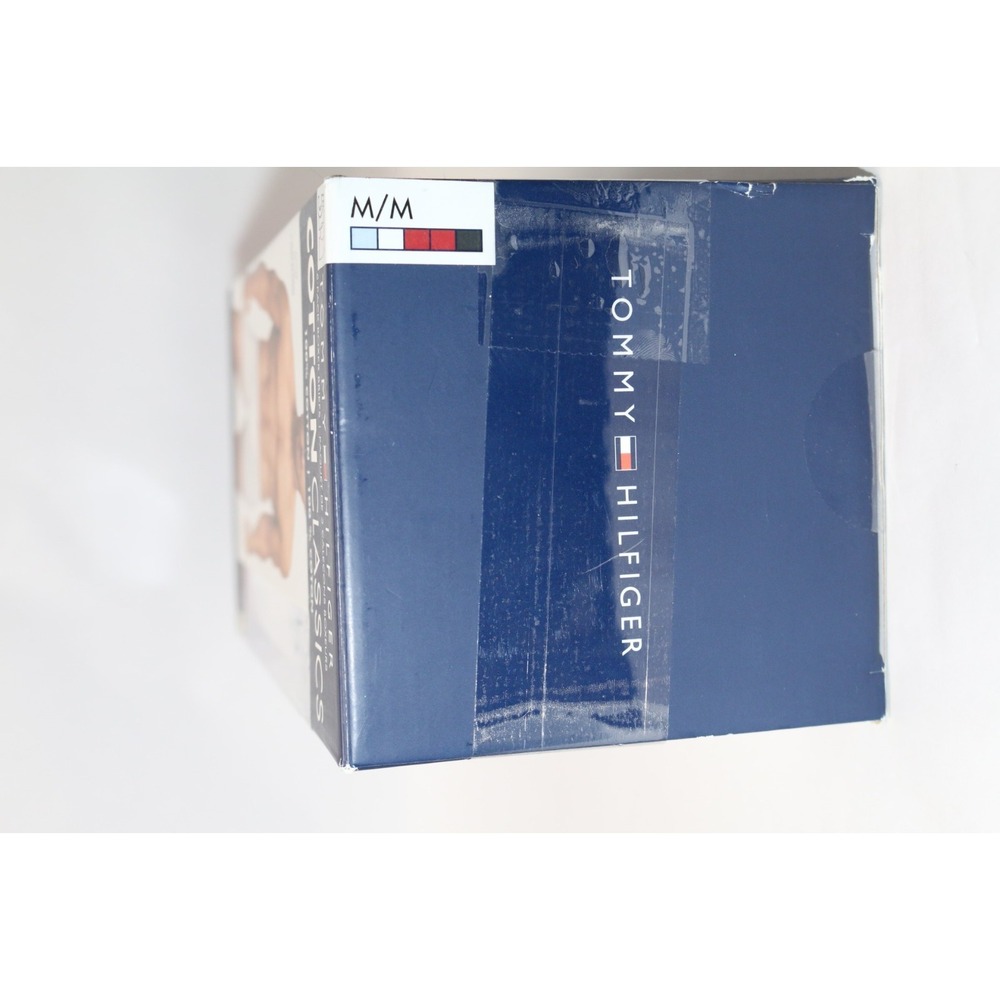 Tommy Hilfiger Mens 5-Pack Cotton Classics Boxer Briefs M Blue White Red Black - Picture 3 of 8
